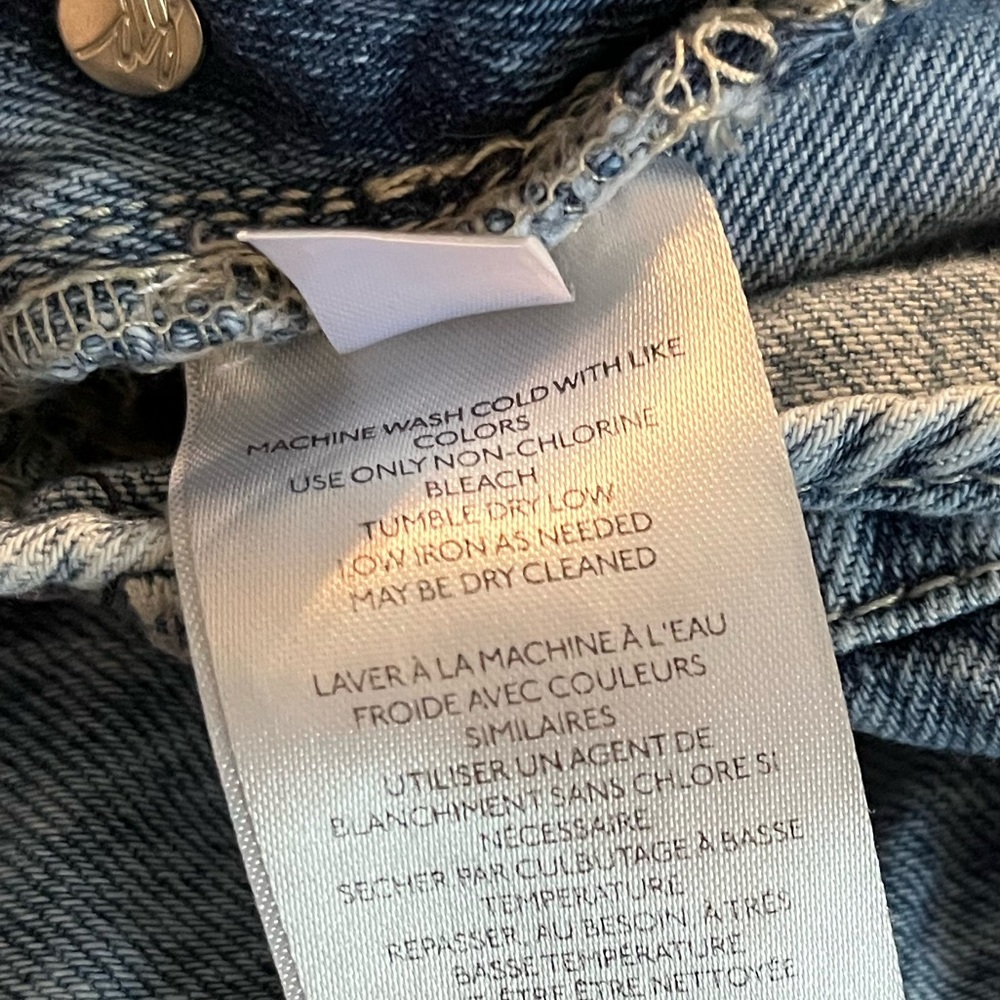 WE THE FREE Ziggy Blue Denim Women’s Overalls (size L) - Picture 6 of 15